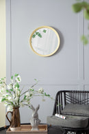 Transitional Decor Style Wall Mirror Decor With Frame For Bathroom