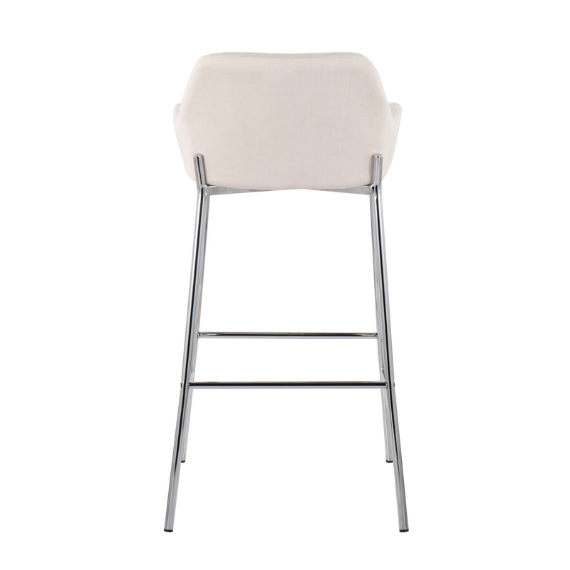 Daniella - Contemporary Fixed Height Bar Stool (Set of 2)