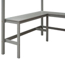 Loft Bed With Shelves With Desk