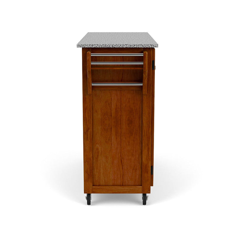 Create-A-Cart - Kitchen Cart - Pepper Granite Top