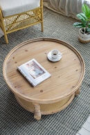 Round 2 Tiered Side Tabel, End Tabel For Lving Room Bedroom Entryway