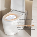 Smart Bidet Toilet With Remote Control And Auto Open / Close - White
