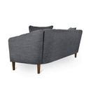 Contemporary 3 Seater Sofa With Plush Accents