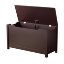Toy Box Storage With Safety Hinged Lid