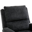 Manual Recliner Massage Chair With Swivel Rocker, 8 Massage Modes, Side Storage Pocket