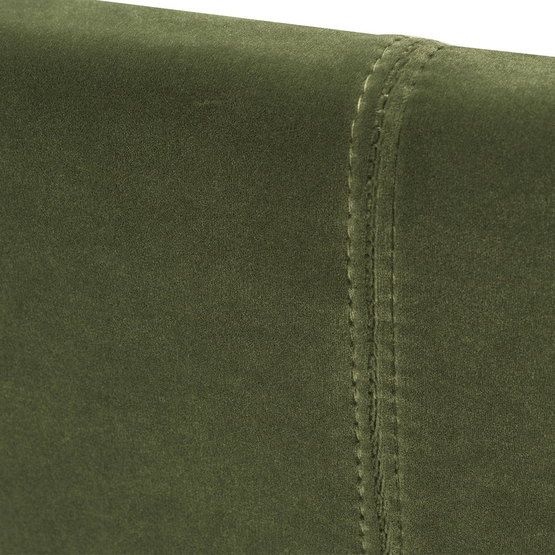 Marcella - Upholstered Shelter Headboard Bed Set