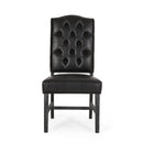 Elegant Dining Chair With Button Tufted Design