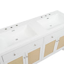 Bathroom Vanity With Double Sink, Large Storage Space