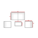 Stylish Modular Wicker Patio Seating Group