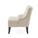 Nicole - French Style Upholstered Loveseat With Tufted Backrest