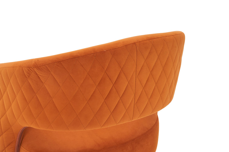 Swivel Accent Chair Armchair, Round Barrel Chair For Living Room Bedroom - Teddy Fabric