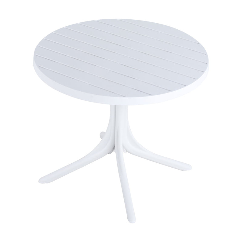 Modern Lounge Chair Set With Round Table