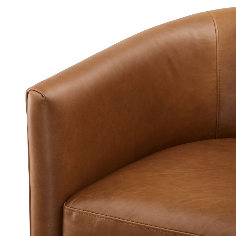 Jasmine - Swivel Accent Chair - Brown