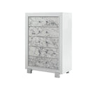 Skye - Marble Chest - White