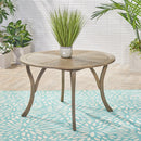 Hermosa - Outdoor Acacia Wood Table Circular Design