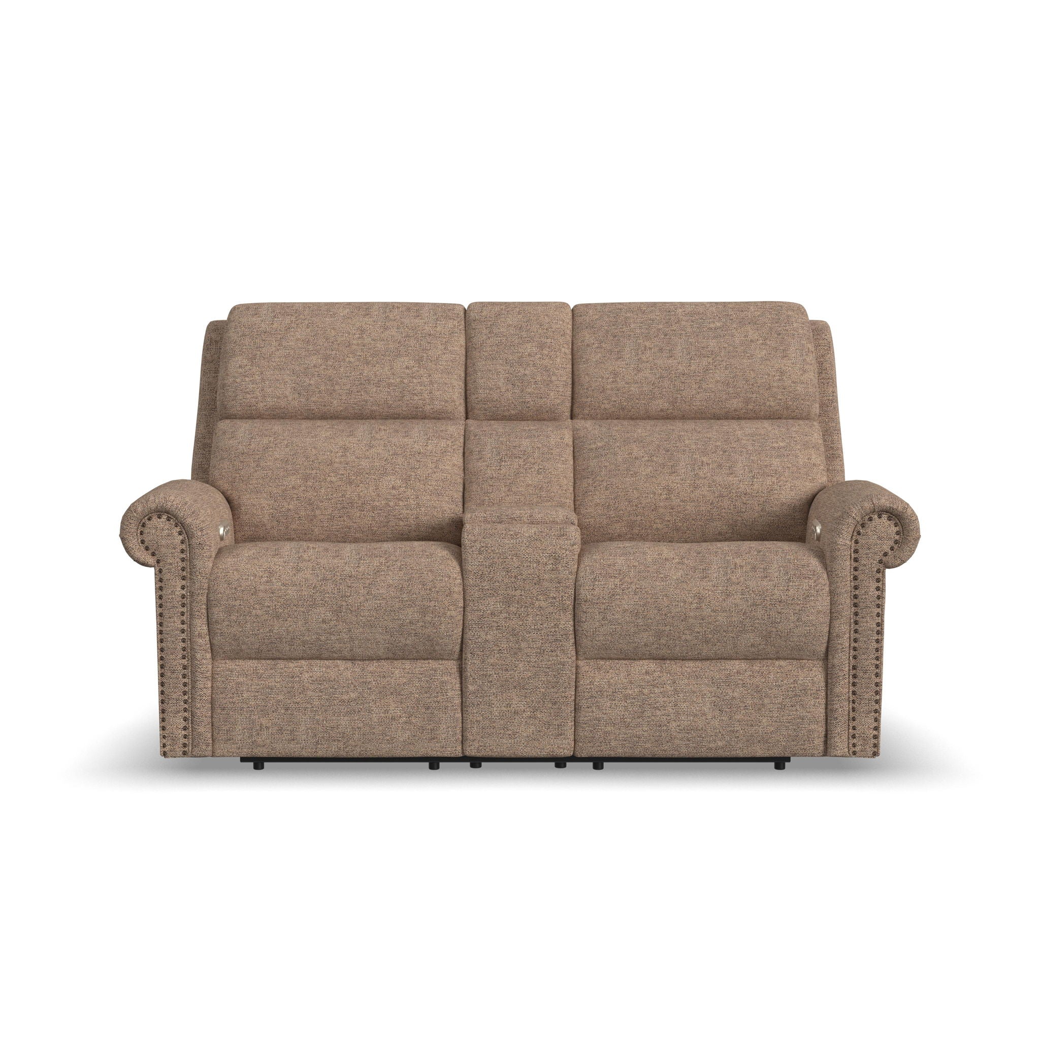 Bernard - Loveseat With Nailhead Trim