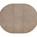 Round Dining Extendable Dining Table - Sand