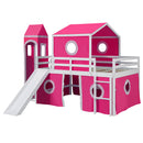 Loft Bed & Slide Tent And Tower