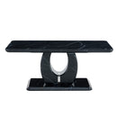 Modern Minimalist Pattern Sticker Rectangular Coffee Table With Elegant Design And Moderate Size