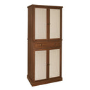 4 Door Storage Cabinet With 1 Drawer, With 4 Adjustable Inner Shelves