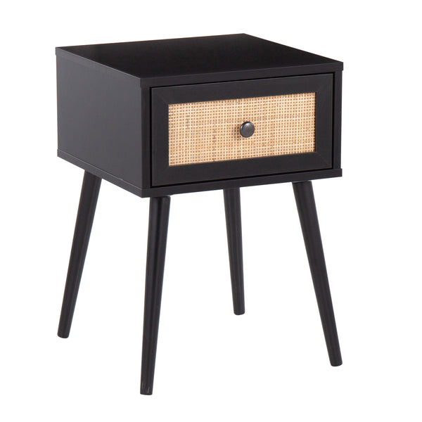 Bora Bora - Contemporary Side Table - Black