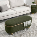 Modern Ottoman Bench Upholstered Seating With Storage