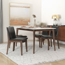 Laura - Mid-Century Modern Solid Wood Dining Chair (Set of 2)