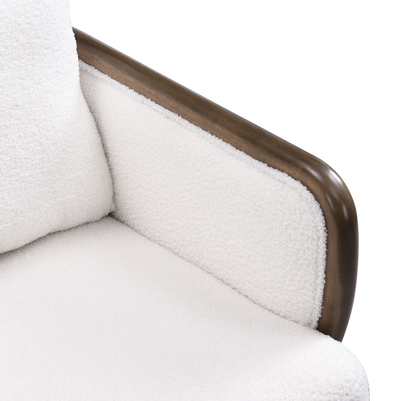 Upholstered Accent Armchair For Living Room