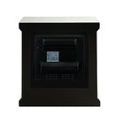 Noralie - 28" Fireplace - Mirrored & Faux Diamonds