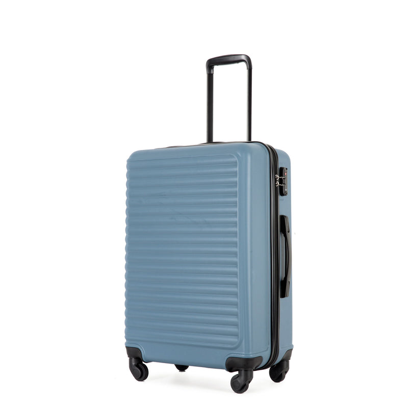 3 Piece Luggage Sets Lightweight Suitcase With Two Hooks, Spinner Wheels, Tsa Lock