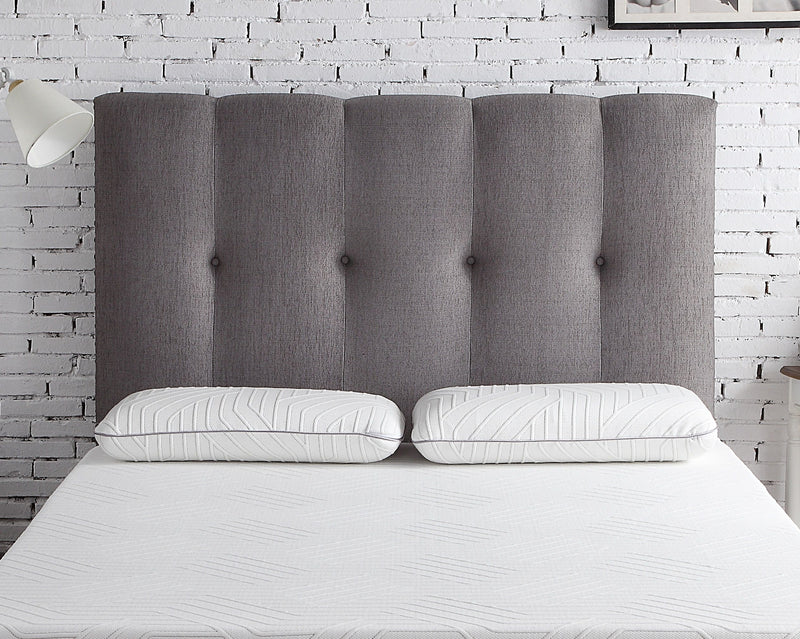 Bridgevine Home - Queen Upholstered Headboard - Grey