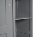 Wall Murphy Bed With Shelves And LED Lights