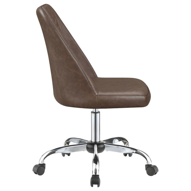 Althea - Upholstered Adjustable Home Office Desk Chair