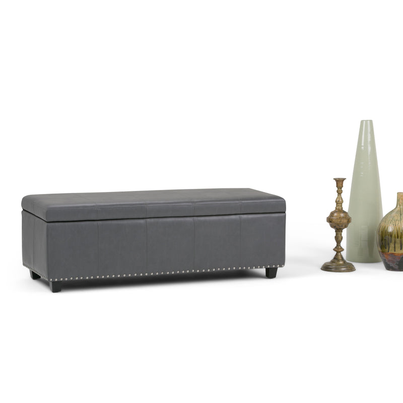 Kingsley - Upholstered Large Storage Ottoman