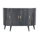 Quad - T Bar Cabinet - Ash Black