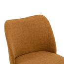 Mid Century Modern Dining Chair With Ergonomic Backrest