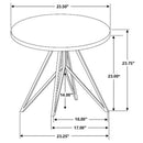 Hadi - Round Smarttop Coffee Table Set