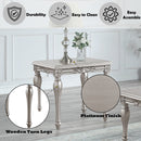 Pelumi - End Table - Platinum - Finish - Atlantic Fine Furniture Inc