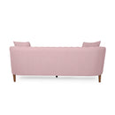 Contemporary 3 Seater Sofa With Plush Accents