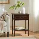 Hopkins - Nightstand With Smooth - Brown