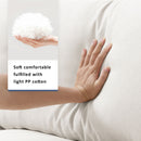 Modern Sectional Sofa With Throw Pillows, Cloud L Shaped Couch Set With Wide 4 Seat Comfy Couch Set With Movable Ottoman