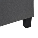 Modern Sectional Sofa Set With L Shape Chaise Lounge, Cup Holder, 4 Seat - Gray