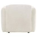 Dorset - Fabric Upholstered Round Track Arm Accent Chair