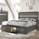 Naima - Bed w/Storage - Atlantic Fine Furniture Inc
