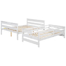 Detachable Design Bunk Bed With Ladder