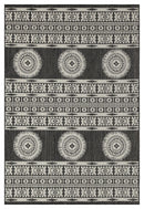 Sunshine - 5'3" X 7'3" Indoor, Outdoor Area Rug Polypropylene - Anthracite