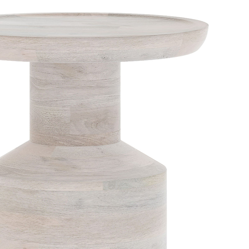 Haynes - Handcrafted Wooden Accent Table