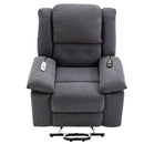 Massage Recliner Power Lift Chair With Adjustable Massage And Heating Function