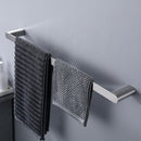 4 Pieces Bathroom Hardware Set Single Towel Bar, Towel Holder, Toilet Paper Holder