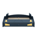 Race Car Shaped Platform Bed With Wheels And Storage